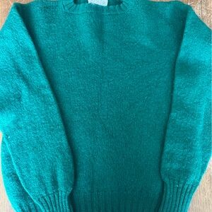 Drumohr Vibrant Teal Crew Neck Sweater